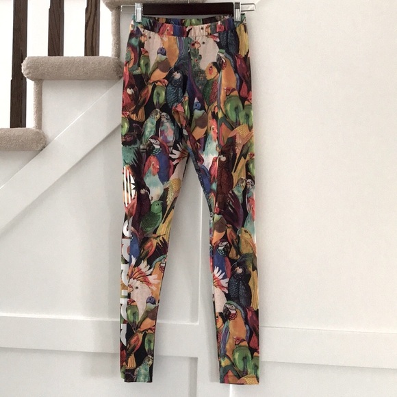 Rare - Adidas x Farm Rio Passaredo tights leggings XS - Picture 4 of 9